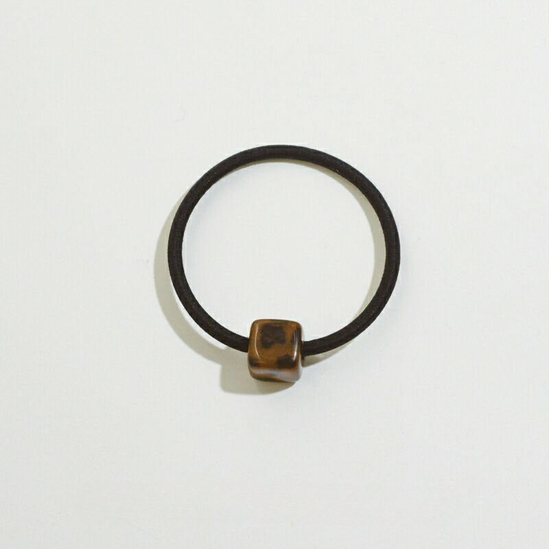 Wholesale New Acrylic Leopard Small Square Rubber Band